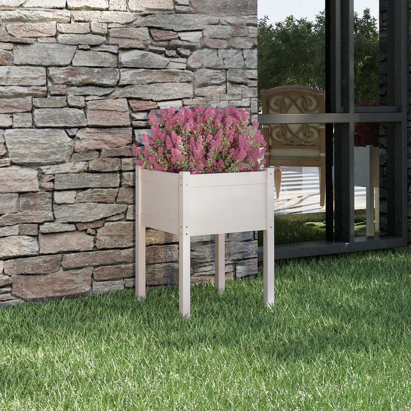 Casella di pianificazione Vidaxl 50x50x70 cm Pino solido