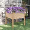 Casella di pianificazione di Vidaxl 70x70x70 cm Pino solido