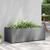 Plantador Vidaxl Insentado 100x43x35 cm PP Stone Gray