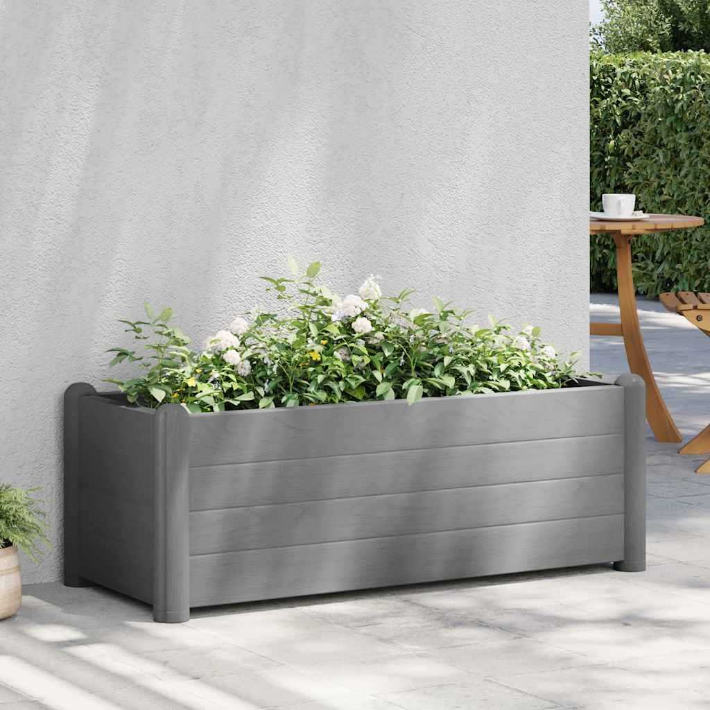 Vidaxl fioriera da 100x43x35 cm PP Grey