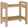Vidaxl Tabella bagno 45x30x45 cm Teak solido