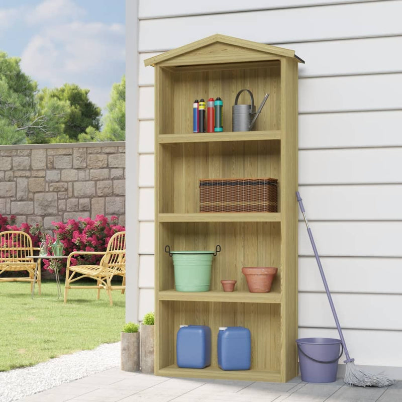 Vidaxl Garden capannone 87x333x222 cm Pine impregnato