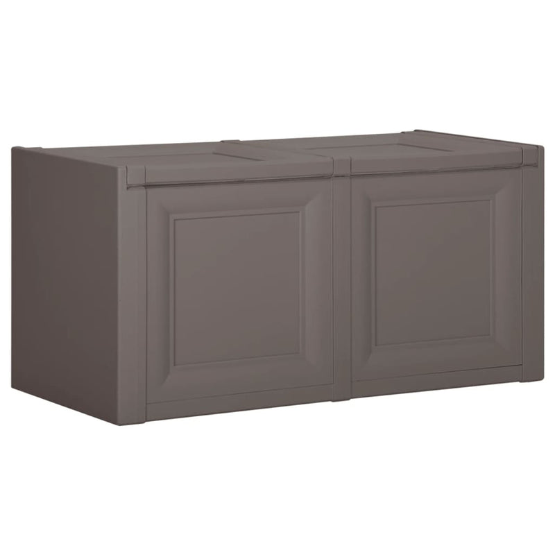 Vidaxl Cushion Box 85 L 86x40x42 cm gris