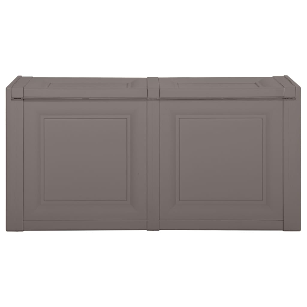 Vidaxl Cushion Box 85 L 86x40x42 cm gris