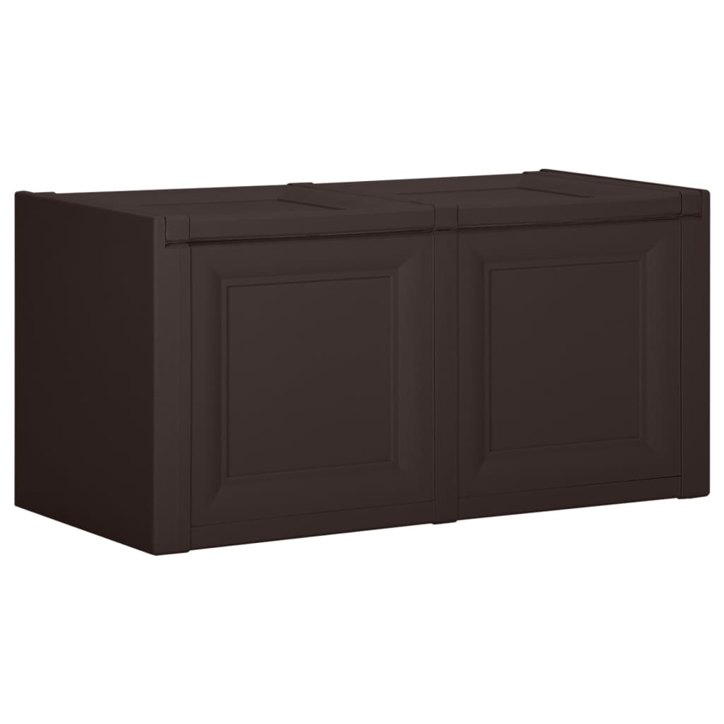 Vidaxl Cushion Box 85 L 86x40x42 cm marrone