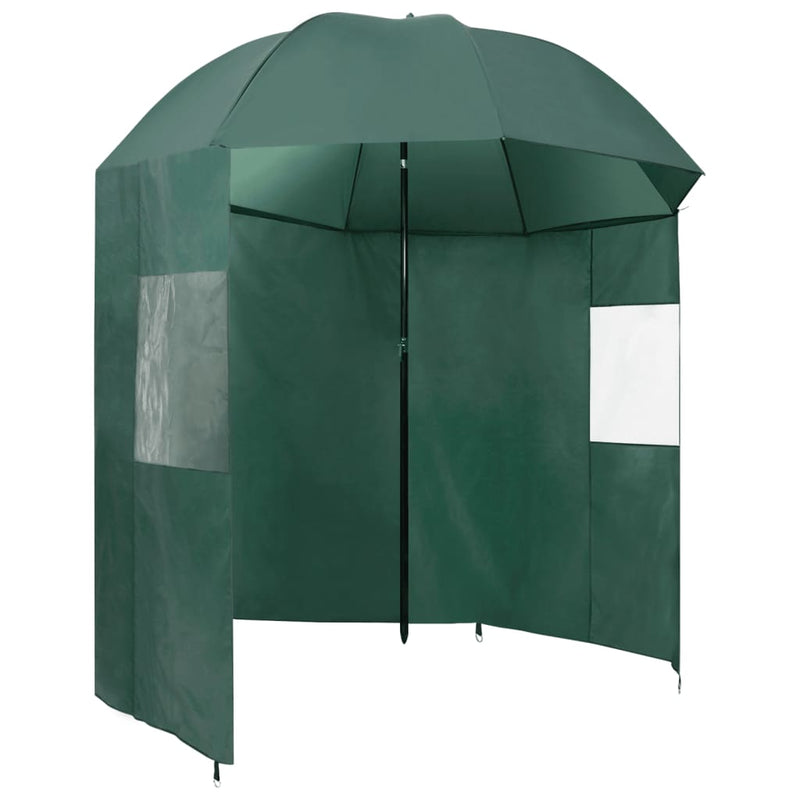 Vidaxl Visparaplu 220x193 cm verde