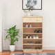 Zapatero vidaxx 60x34x105 cm madera maciza de pino