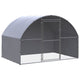 Vidaxl Chicken Run 3x2x2 M Galvanized Steel