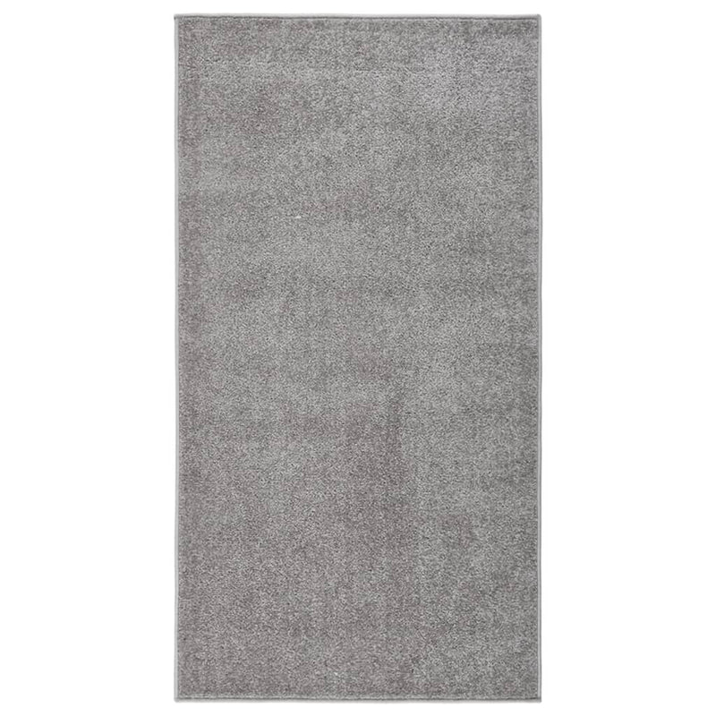VIDAXL RUAM KORTPOLIG 80X150 cm Grigio