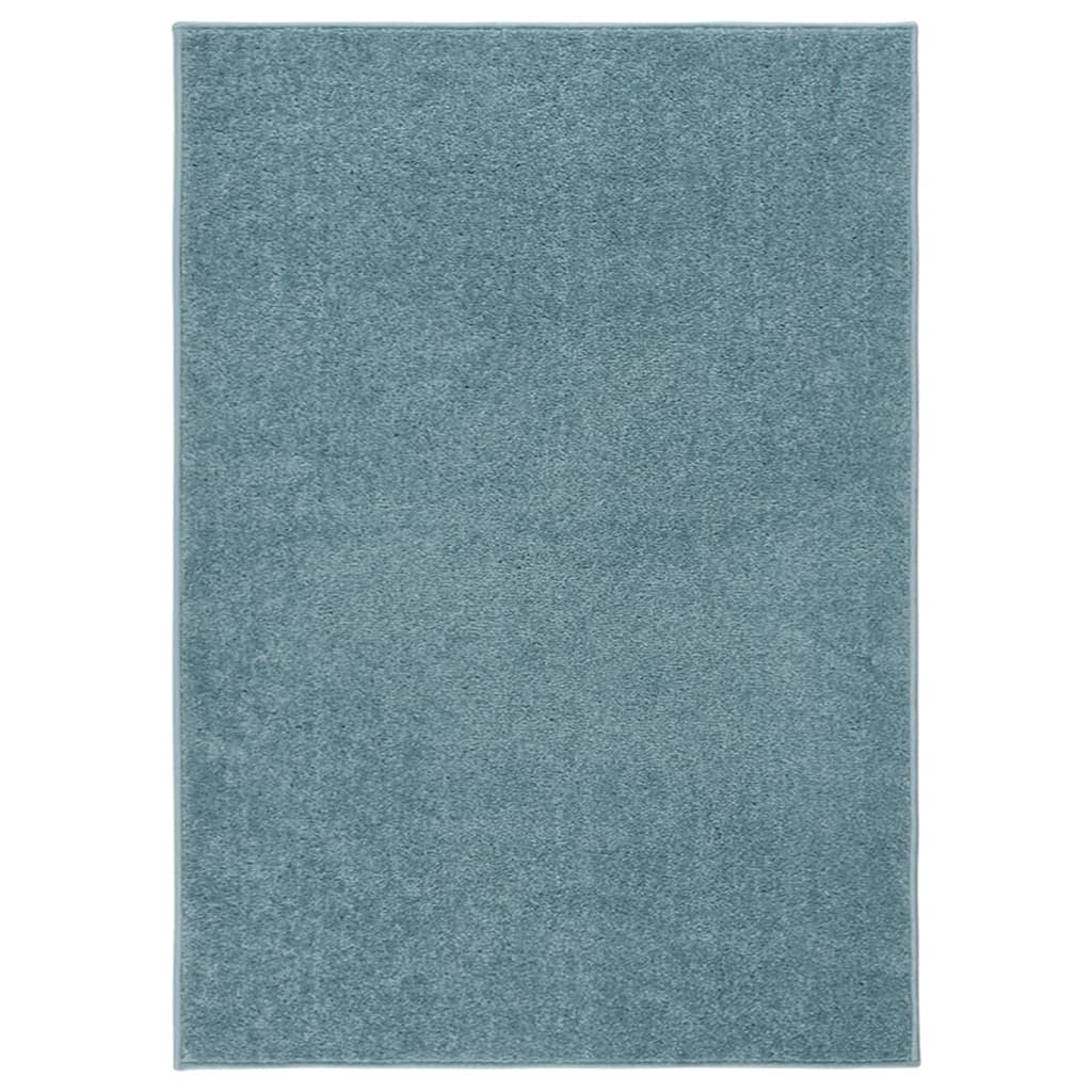 VIDAXL RUAM KORTPOLIG 120x170 cm blu