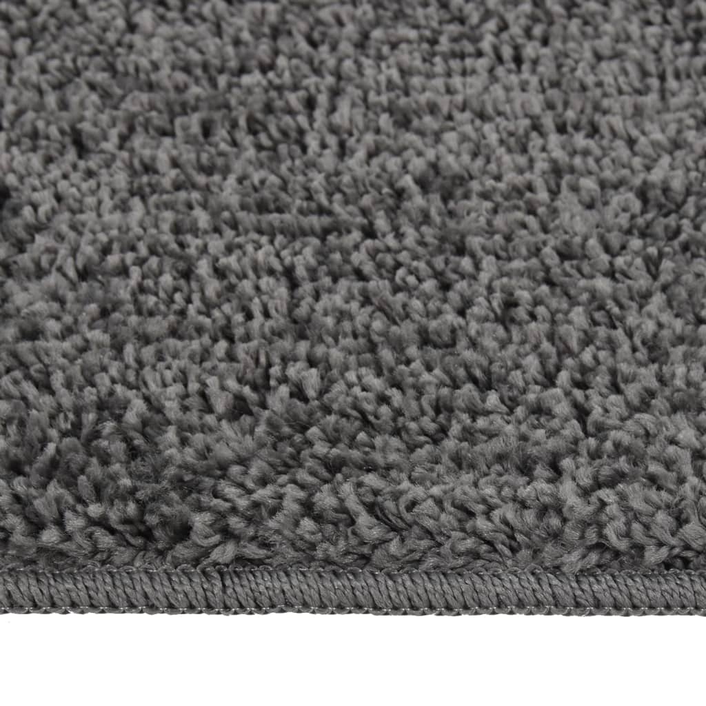 Vidaxl RAG SHAGGY Anti-slip 80x150 cm grigio scuro