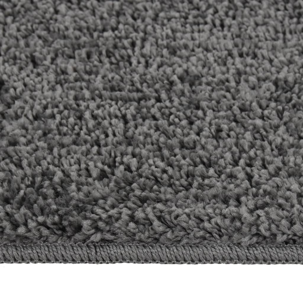 Vidaxl RAG SHAGGY Anti-slip 140x200 cm grigio scuro