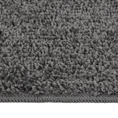 Vidaxl Rug Shaggy Anti-Slip 140x200 cm de gris oscuro