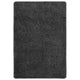 Vidaxl Rug Shaggy Anti-Slip 160x230 cm de gris oscuro