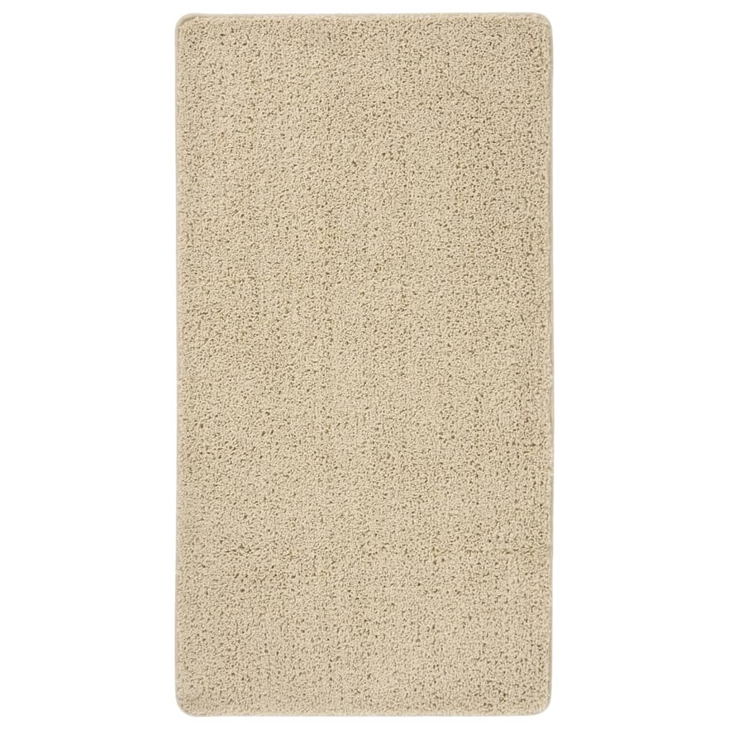 Tappeto Vidaxl Shaggy anti-slip 80x150 cm color crema