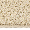Tappeto Vidaxl Shaggy anti-slip 80x150 cm color crema