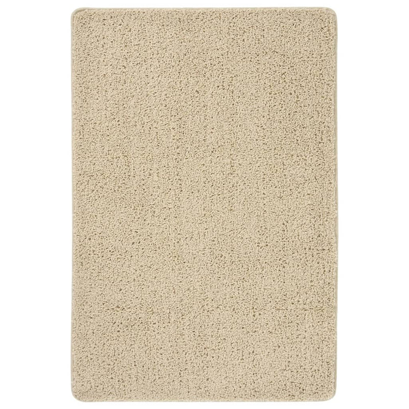 Vidaxl RUAM SHAGGY Anti-slip 140x200 cm color crema
