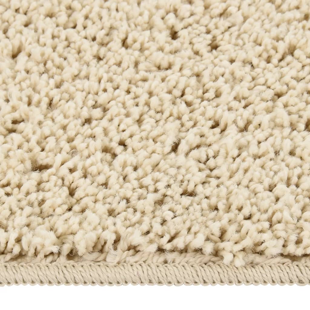 Vidaxl RUAM SHAGGY Anti-slip 200x290 cm color crema