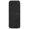 Vidaxl tappetini per scale 15 St Anti-slip rettangolare 60x25 cm Colore antracite