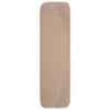 Vidaxl tappetini per scale 15 St Anti-slip rettangolare 75x20 cm beige