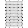 Vidaxl Spaceia 93x36.5x140 cm in polipropene trasparente