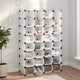 Vidaxl Spaceia 93x36.5x140 cm in polipropene trasparente