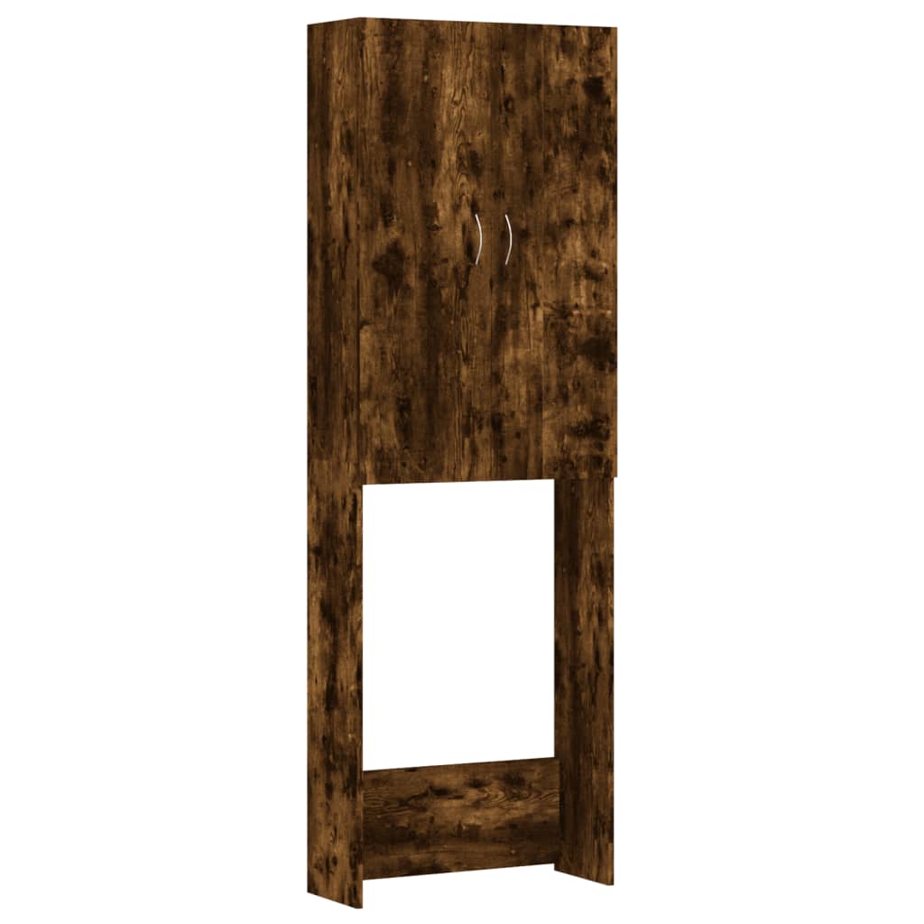 Vidaxl Washing Machine Cabinet 64x25.5x190 cm Oak colorato