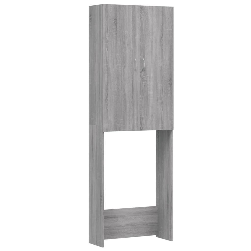 Vidaxl Washing Machine Cabinet 64x25.5x190 cm Oak Sonoma Grey Colorato