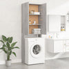 Vidaxl Washing Machine Cabinet 64x25.5x190 cm Oak Sonoma Grey Colorato