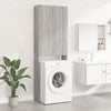 Vidaxl Washing Machine Cabinet 64x25.5x190 cm Oak Sonoma Grey Colorato