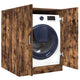 Vidaxl wasmachinekast 71x71,5x91,5 cm gerookt eikenkleurig