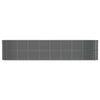 Vidaxl plantenbak 332x40x68 cm gegalvaniseerd staal antracietkleurig