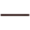 Casella di pianificazione Vidaxl 512x80x36 cm in polvere con bordo rivestito in acciaio