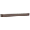 Casella di pianificazione Vidaxl 507x100x36 cm in polvere ricoperta di marrone rivestito