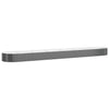 Vidaxl Planning Box 544x100x36 cm in polvere antracite in acciaio rivestito