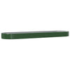 Vidaxx jardinera 523x140x36 cm acero galvanizado verde