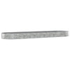 Vidaxl Fiorter 523x140x36 cm in polvere colorata in acciaio rivestito