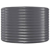 Vidaxl plantenbak 100x100x68 cm gegalvaniseerd staal antracietkleurig