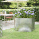 Vidaxl Planning box 100x100x68 cm powder -coated steel silver colored