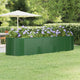 Vidaxl plantenbak 322x100x68 cm gegalvaniseerd staal groen