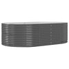 Vidaxx Jardinera elevada antracita 212x140x68 cm acero galvanizado