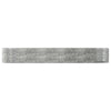Vidaxl Planning Box 447x140x68 cm in polvere in acciaio rivestito in argento colorato