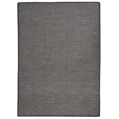 Vidaxl Tappeto esterno piatto -Weoven 200x280 cm grigio
