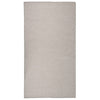 Tappeto esterno vidaxl piatto intrecciato 80x150 cm taupe