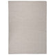 Vidaxl Eutside Rug Flat -Weven 200x280 cm Taupe