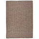 Vidaxl tappeto esterno piatto intrecciato 140x200 cm marrone