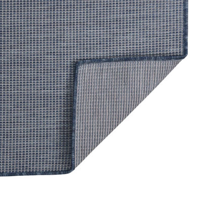 Vidaxl Eut Tappet Flat -Weven 200x280 cm blu