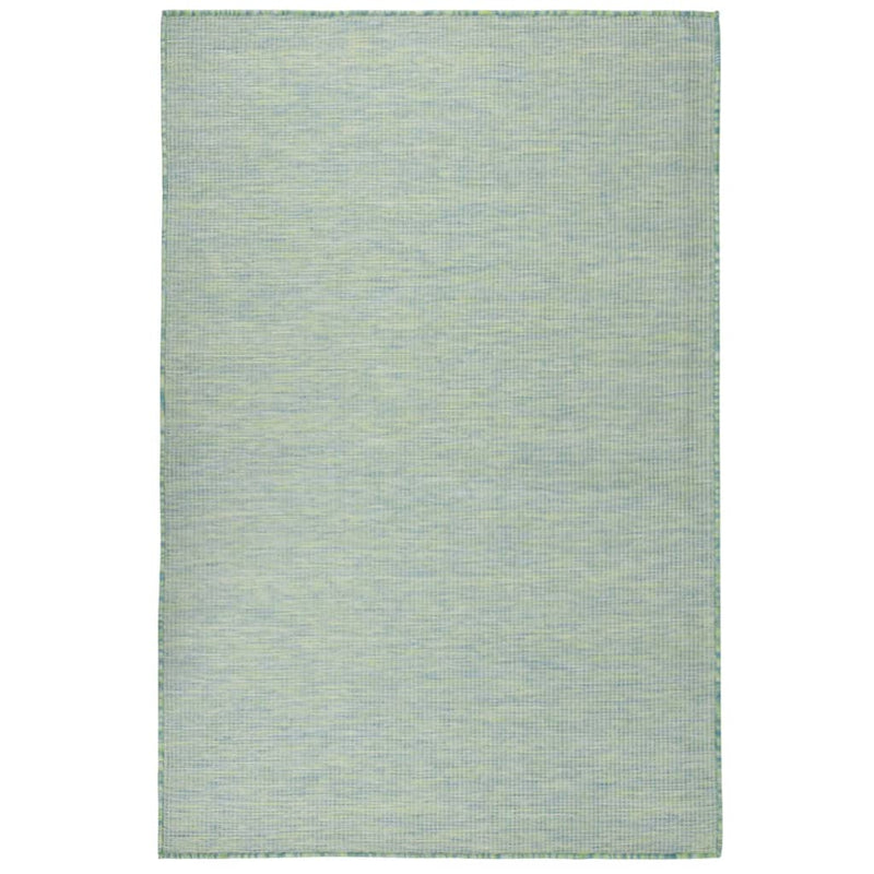 Vidaxl Tappeto esterno piatto -Turquoise da 120x170 cm