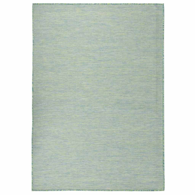 Vidaxl Eutside Rug Flat -Turquoise 200x280 cm