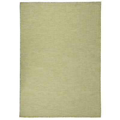 Vidaxl tappeto esterno piatto 160x230 cm verde